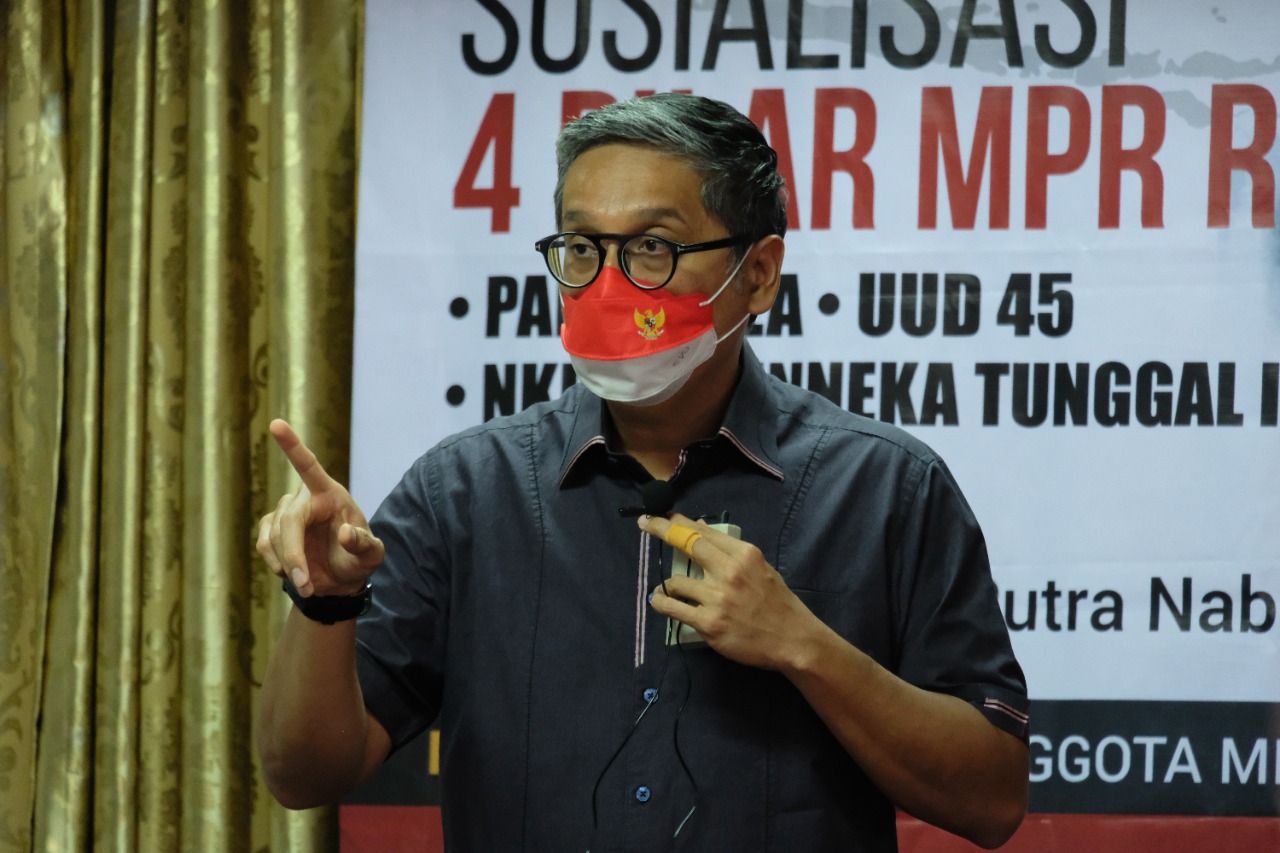 Sosialisasi 4 Pilar MPR RI di Rumah Aspirasi, 18 November 2021