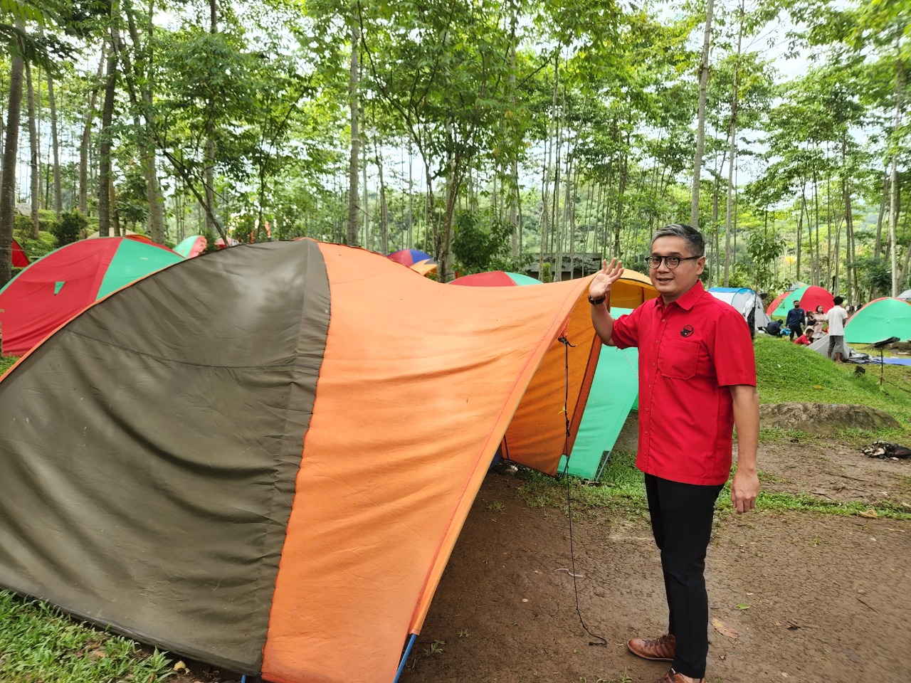 Lokasi Camping Pendidikan Kader Jaktim, 29 Mei 2022