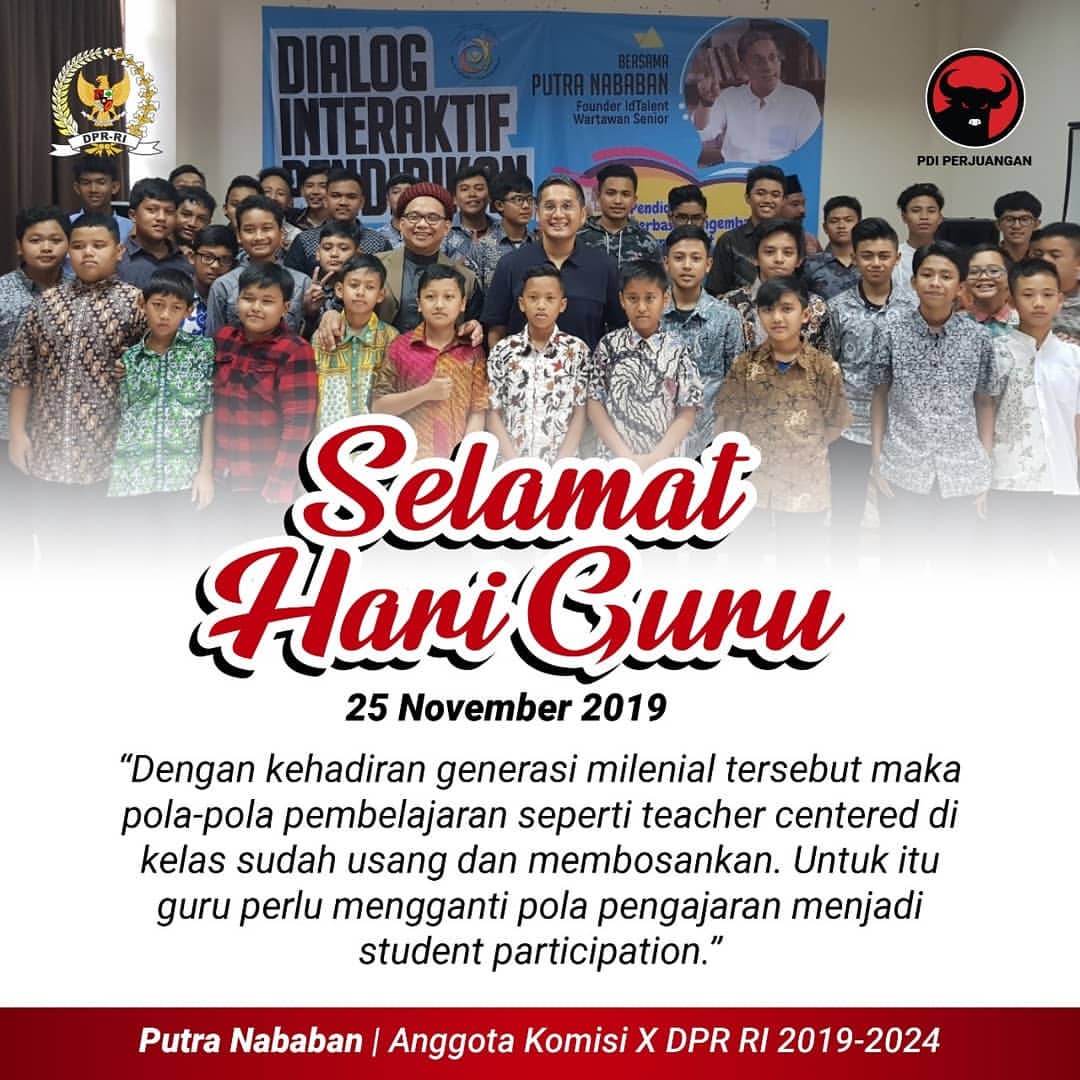 Selamat Hari Guru 25 November 2019
