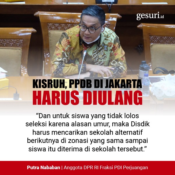 Kisruh, PPDB DKI Jakarta Harus Diulang