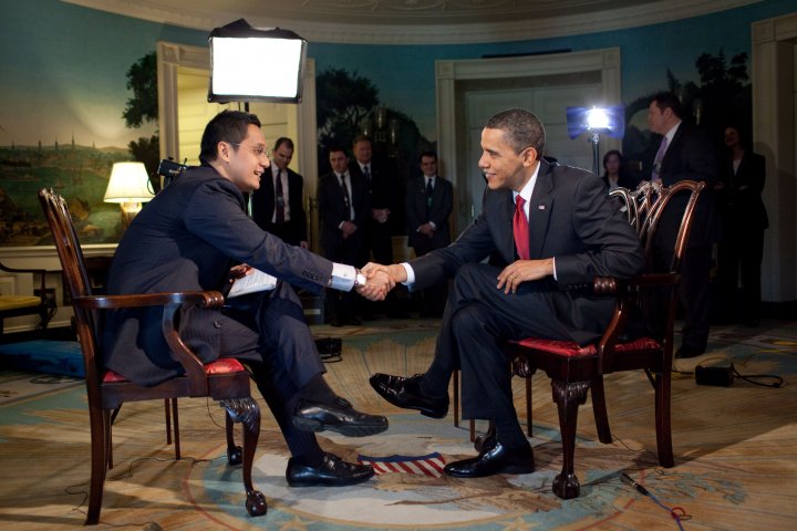 Perbincangan Presiden Obama bersama Indonesia Part 1/2